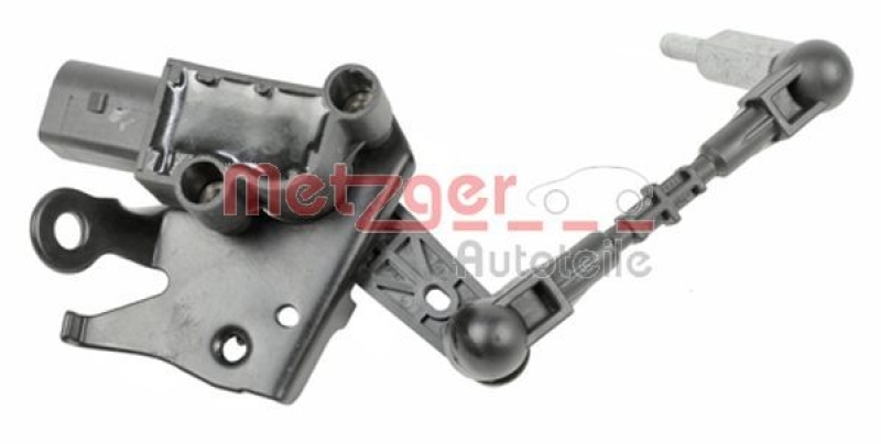 Bild von METZGER 0901248 Sensor, Xenonlicht (Leuchtweiteregulierung) Vorderachse links AUDI: A6 C7 Saloon, A6 C7 Avant, A7 Sportback