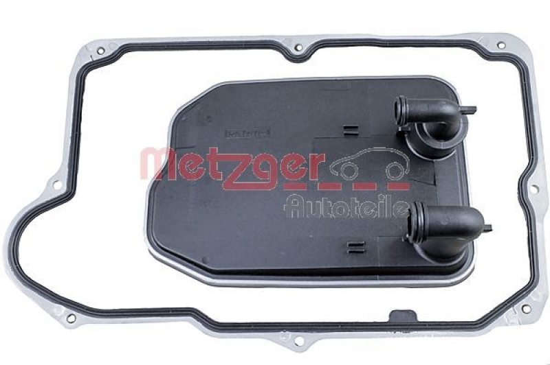Bild von METZGER 8020073 Hydraulikfiltersatz, Automatikgetriebe mit Dichtung Filtereinsatz MERCEDES-BENZ: CLA Estate, A-Class