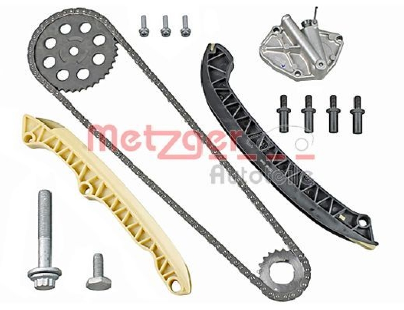 Bild von METZGER 7490016 Steuerkettensatz SKODA: Fabia 2, Fabia I Saloon, Fabia I Hatchback, VOLKSWAGEN: Polo IV Hatchback, Fox Hatchback, SEAT: Ibiza 3