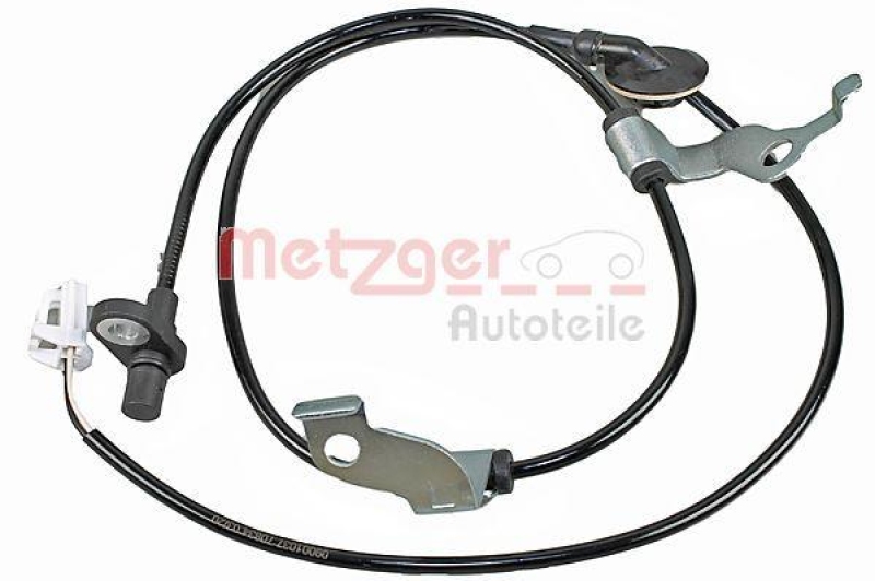Bild von METZGER 09001037 ABS Sensor Drehzahlsensor, Raddrehzahl Sensor, Drehzahlgeber Hinterachse links 2 MAZDA: 6 Estate, 6 Saloon