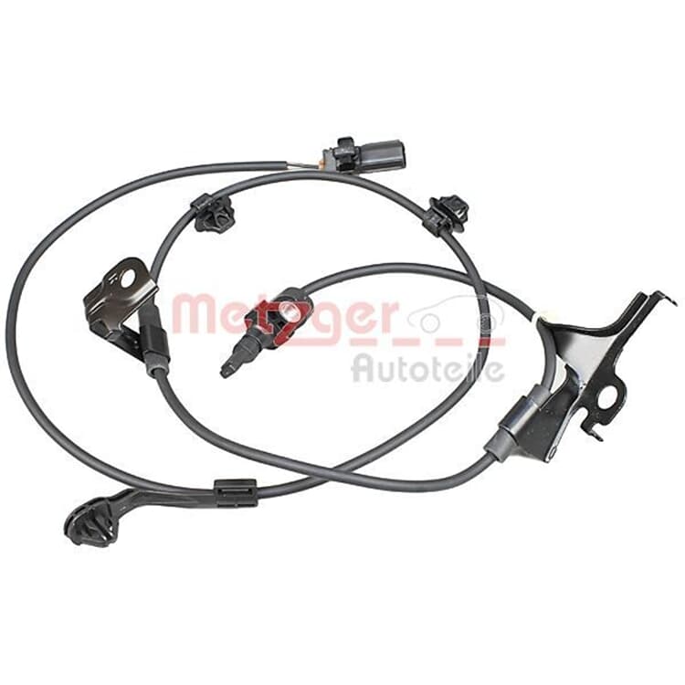 Bild von METZGER 09001128 ABS Sensor Drehzahlsensor, Raddrehzahl Sensor, Drehzahlgeber Vorderachse rechts 2 TOYOTA: Yaris II Hatchback