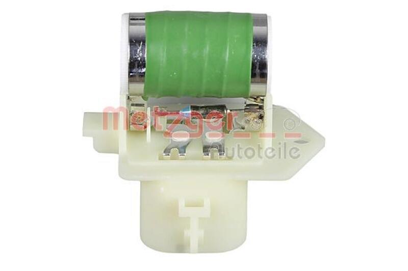 Bild von METZGER 0917354 Vorwiderstand, Elektromotor-Kühlerlüfter OPEL: Corsa D Schrägheck, Adam, Corsa E Schrägheck, FIAT: Grande Punto Schrägheck