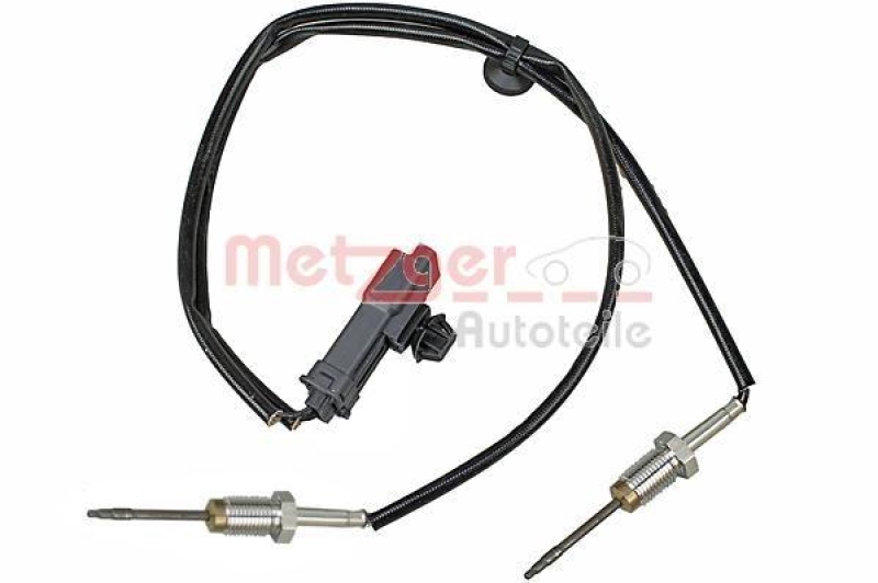 Bild von METZGER 0894660 Sensor, Abgastemperatur vor Rußpartikelfilter, nach Rußpartikelfilter LAND ROVER: Freelander 2 Off-Road, CITROËN: C5 3