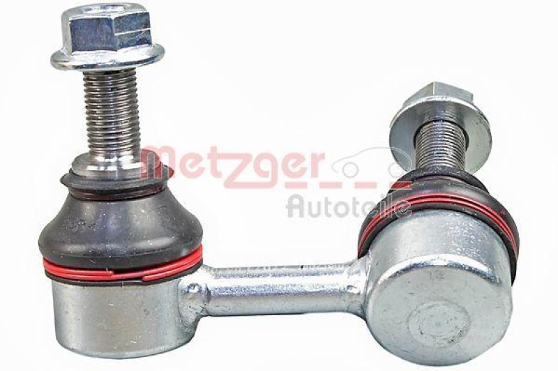 Bild von METZGER 53071101 Koppelstange Pendelstütze, Stabistange, Stabilisatorstange Vorderachse links NISSAN: NP300 Navara Pickup, Navara Platform / Chassis