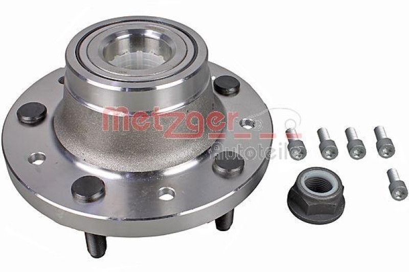 Bild von METZGER WM 7029 Radlagersatz Radlager in Radnabe integriert 199 FORD: Tourneo Custom V362 Bus, Transit Mk7 Pritsche / Fahrgestell