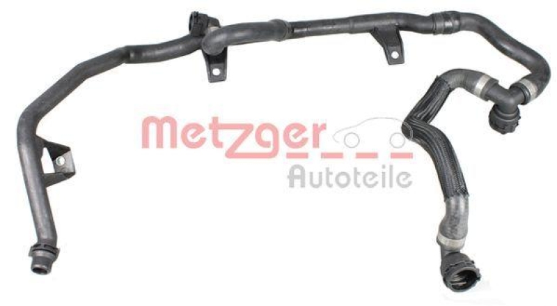 Bild von METZGER 4010290 Kühlmittelrohrleitung Motorraum, vorne BMW: 3 Touring, 3 Saloon, 3 Coupe