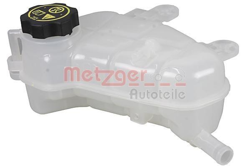 Bild von METZGER 2140321 Ausgleichsbehälter Kühlwasserbehälter, Kühlflüssigkeitsbehälter, Ausgleichsbehälter, Kühlmittel mit Deckel CHEVROLET: Aveo Hatchback