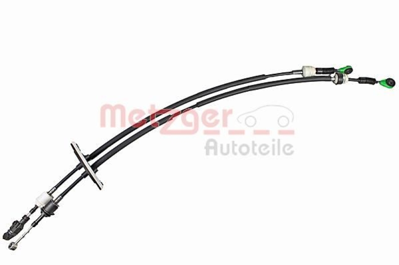 Bild von METZGER 3150277 Seilzug, Schaltgetriebe Doppelseilzug FIAT: Doblo II Box Body / Estate