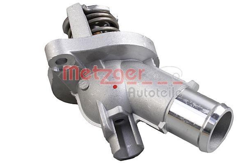 Bild von METZGER 4006375 Kühlwasserthermostat Thermostat, Thermostat, Kühlmittel, Kühler Thermostat 90 mit Dichtung Metall mit Gehäuse
