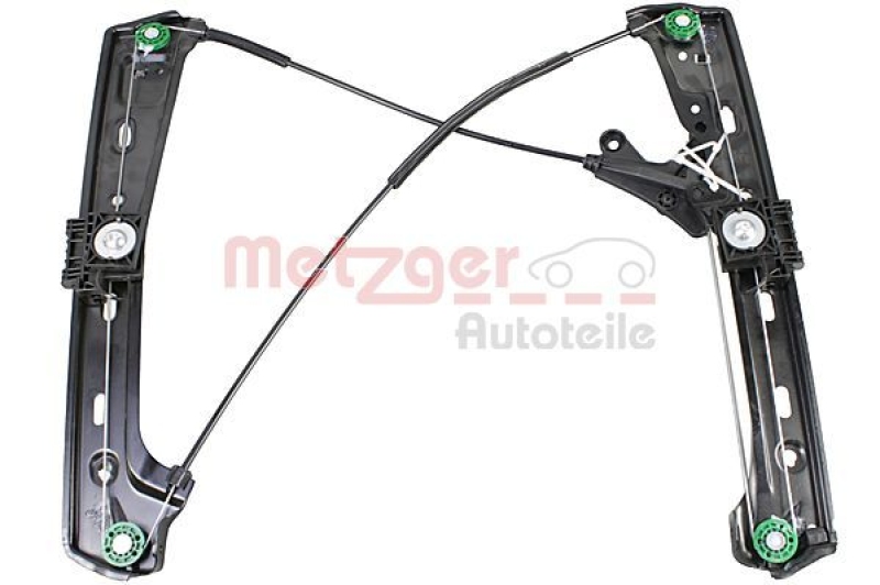 Bild von METZGER 2160662 Fensterheber vorne rechts elektrisch ohne Elektromotor