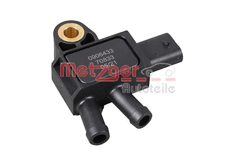 Bild von METZGER 0906433 Sensor, Abgasdruck Rußpartikelfilter ohne Anschlussleitung MERCEDES-BENZ: C-Class Saloon, C-Class T-modell, Sprinter 5-T Van