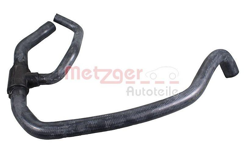 Bild von METZGER 2421100 Kühlerschlauch Wasserschlauch, Kühlwasserschläuche, Kühlmittelschlauch rechts unten EPDM (Ethylen-Propylen-Dien-Kautschuk) FIAT: Qubo
