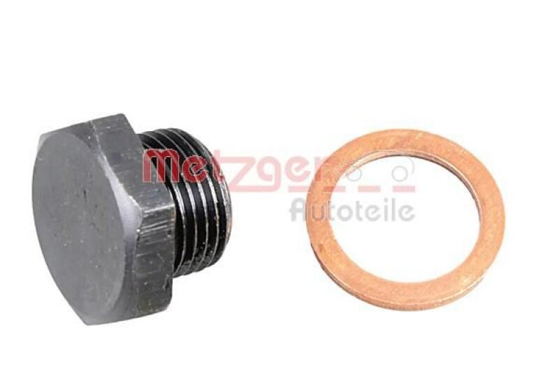 Bild von METZGER 8030075 Ölablaßschraube Verschlußschraube, Ölschraube, Verschlußschraube, Ölwanne 3/4"-16G Stahl 25 mit Dichtring VOLVO: 240 Saloon