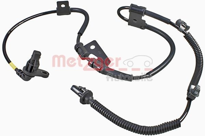Bild von METZGER 09001449 ABS Sensor Drehzahlsensor, Raddrehzahl Sensor, Drehzahlgeber 1050 HYUNDAI: Tucson