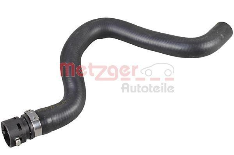 Bild von METZGER 2421235 Kühlerschlauch Wasserschlauch, Kühlwasserschläuche, Kühlmittelschlauch EPDM (Ethylen-Propylen-Dien-Kautschuk)