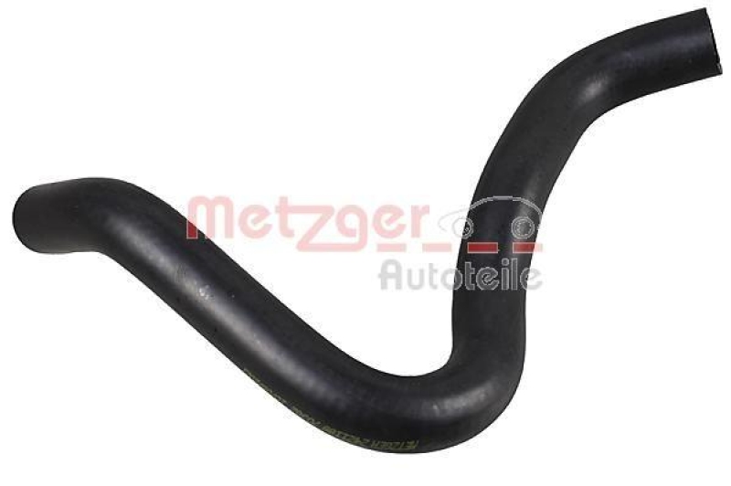 Bild von METZGER 2421188 Kühlerschlauch Wasserschlauch, Kühlwasserschläuche, Kühlmittelschlauch EPDM (Ethylen-Propylen-Dien-Kautschuk)