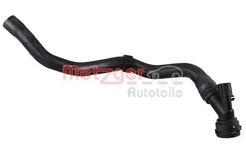 Bild von METZGER 2421282 Kühlerschlauch Wasserschlauch, Kühlwasserschläuche, Kühlmittelschlauch Motorkühler, links unten SKODA: Fabia 1 Combi