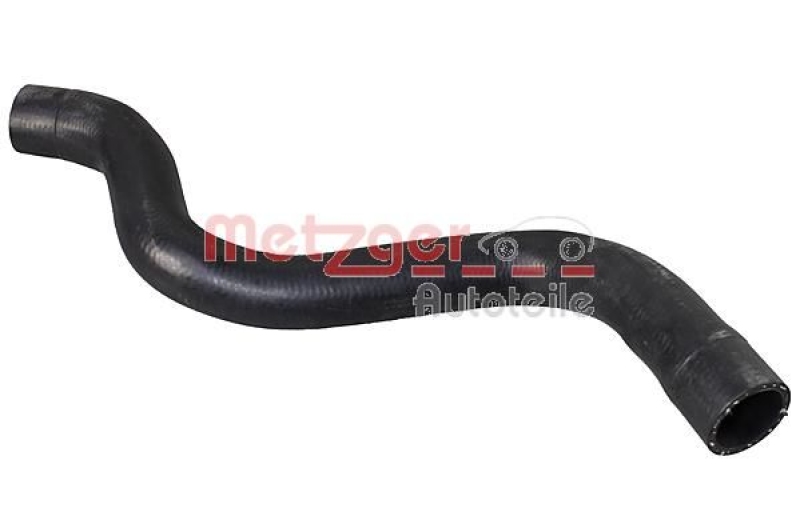 Bild von METZGER 2421286 Kühlerschlauch Wasserschlauch, Kühlwasserschläuche, Kühlmittelschlauch Motorkühler, links oben VOLKSWAGEN: Caddy 3, Golf 5