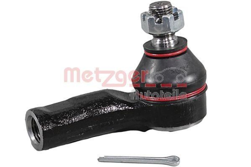 Bild von METZGER 54061602 Spurstangenkopf Spurstangengelenk, Lenkstangenkopf, Spurgelenk M14 x 1,5 Vorderachse rechts mit Befestigungsmaterial