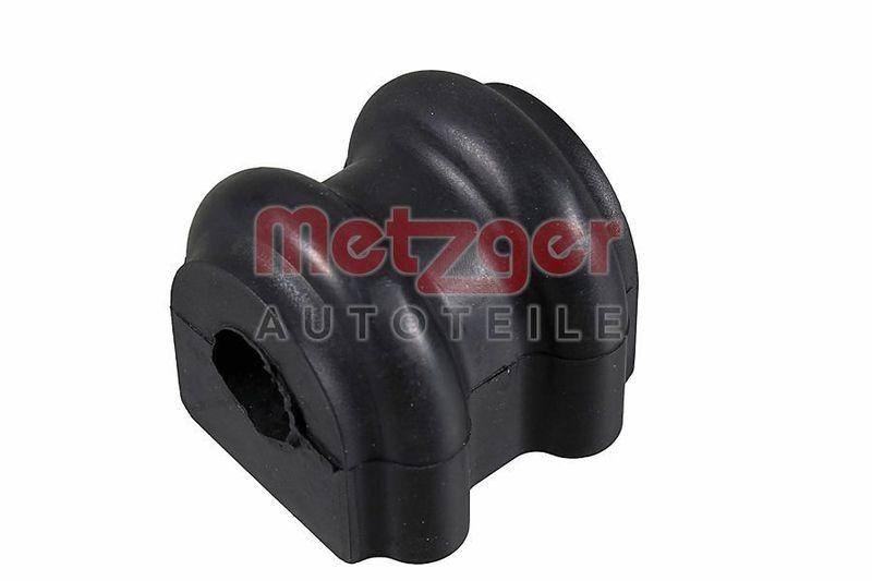 Bild von METZGER 52102809 Stabigummis Stabilager, Stabilisatorlager, Lagerung, Stabilisator Hinterachse links, Hinterachse rechts Gummilager 15 KIA: SORENTO 2