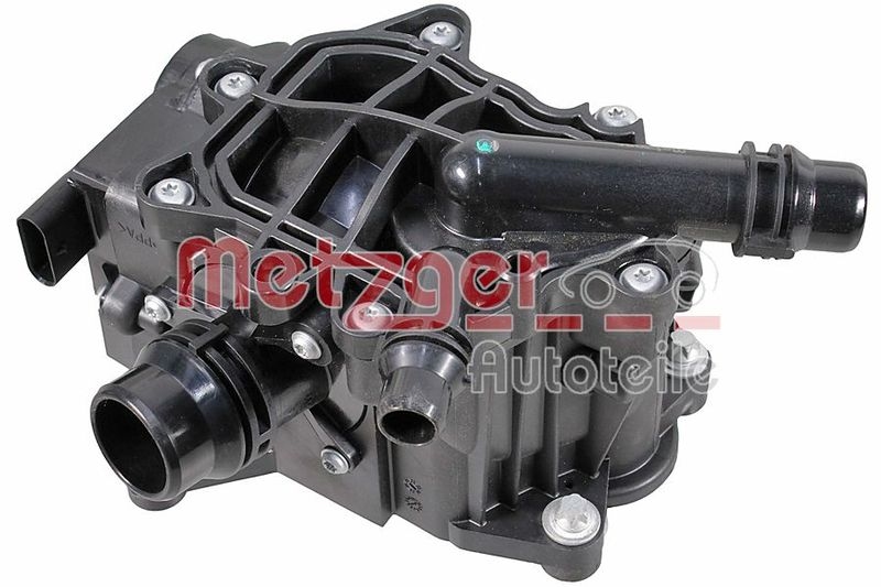 Bild von METZGER 4006465 Kühlwasserthermostat Thermostat, Thermostat, Kühlmittel, Kühler Thermostat mit Dichtungen Kunststoff BMW: 1 Hatchback, 3 Saloon