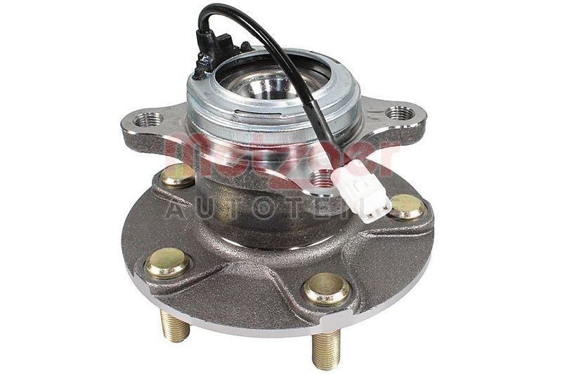 Bild von METZGER WM 2308 Radlagersatz Radlager, Radlager & Radlagersatz mit integriertem ABS-Sensor, mit Radnabe 140 SUZUKI: SX4 I Hatchback