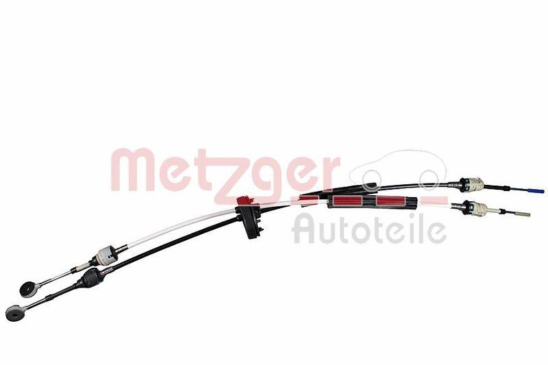 Bild von METZGER Seilzug, Schaltgetriebe Doppelseilzug für GENERAL MOTORS OPEL 0758059 55596497 55489844 3150347
