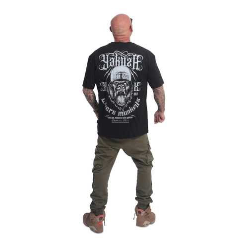 Bild von Yakuza Herren Monkeys Oversize T-Shirt – Steel Gray