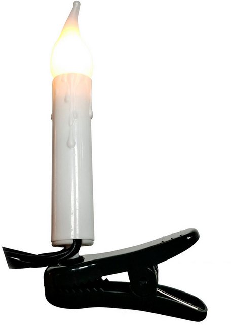 Bild von Home affaire LED-Christbaumkerzen »Chenil, Weihnachtsdeko, Lichterkette«, 20 St.-flammig, Kerzenlichterkette mit 6/18 Stunden Timer