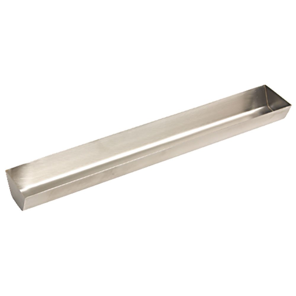 Bild von Stalgast Terrinen- /Kuchenform, Dreieck spitz, 40 x 5 x 4 cm (BxTxH); 400ml, 40x4 cm (BxH); silber