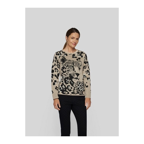 Bild von Rabe Strickpullover im Animal-Look