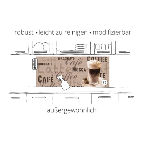 Bild von Artland Küchenrückwand »Abstrakte Komposition«