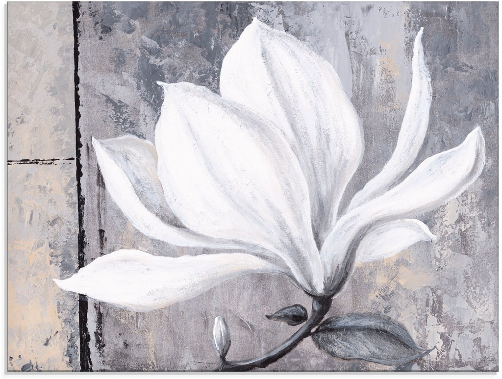 Bild von Artland Glasbild "Klassische Magnolie", Blumen, (1 St.), in verschiedenen Größen