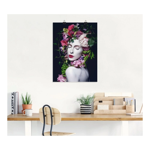 Bild von Artland Wandbild Schöne Blumenkönigin