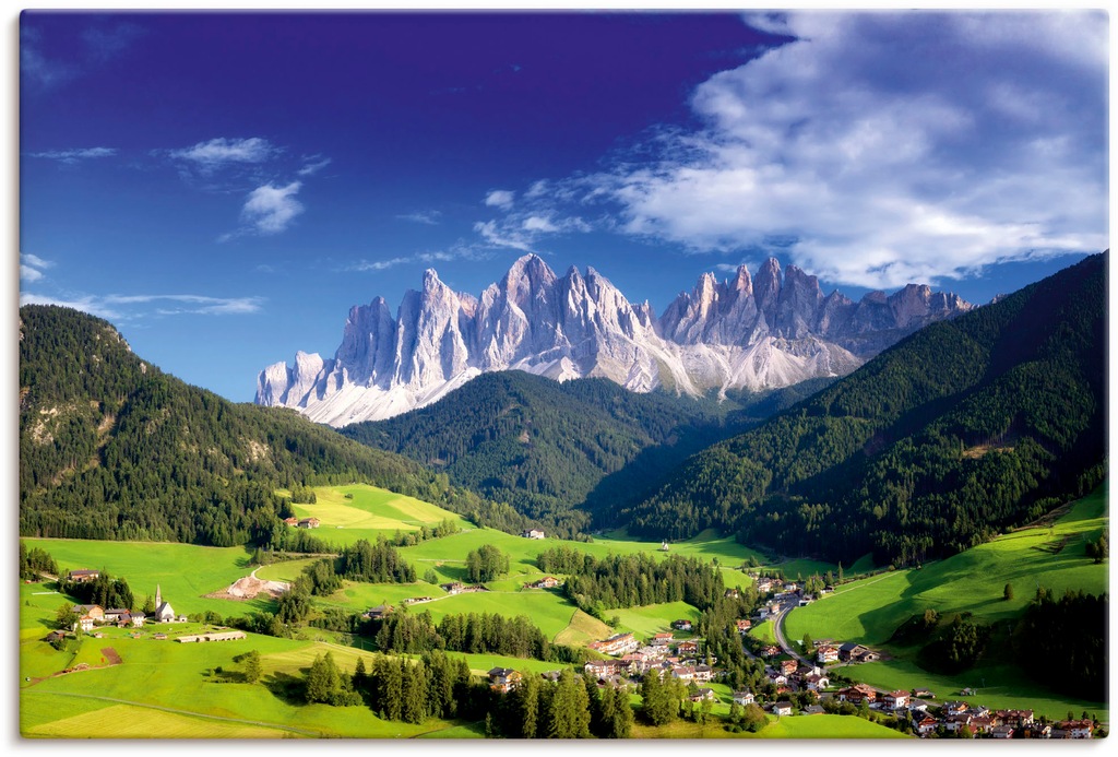 Bild von Artland Wandbild "Südtirol", Berge & Alpenbilder, (1 St.), als Alubild, Leinwandbild, Wandaufkleber oder Poster in versch. Größen
