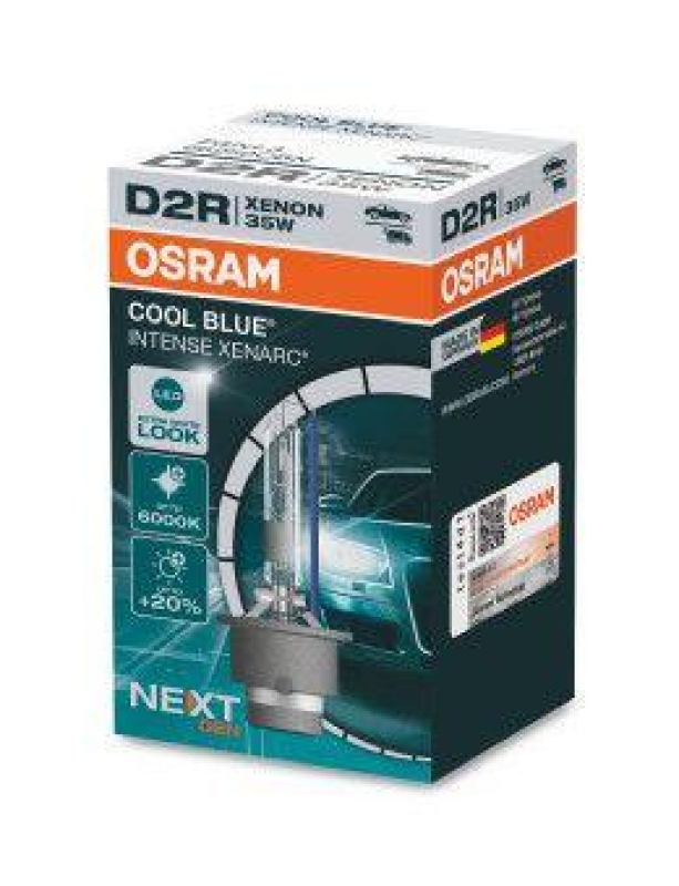 Bild von OSRAM 66250CBN Glühlampe, Fernscheinwerfer D2R 85V 35W 6200K Xenon VOLVO: V70 2, S60 I, V40 Estate, NISSAN: Pathfinder 3, Qashqai / Qashqai+2 I
