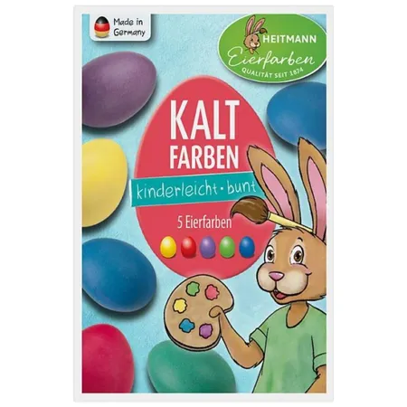 Bild von HEITMANN Eierfarben Kaltfarbe Eierfarben farbsortiert