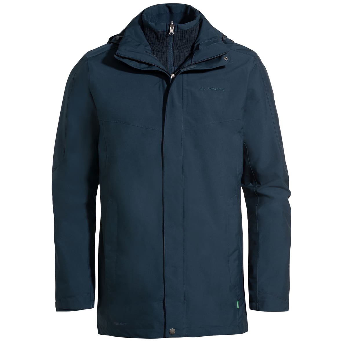 Bild von VAUDE Trek-Hike Doppeljacke "Idris", Kapuze, Stehkragen, für Herren, blau, XXL