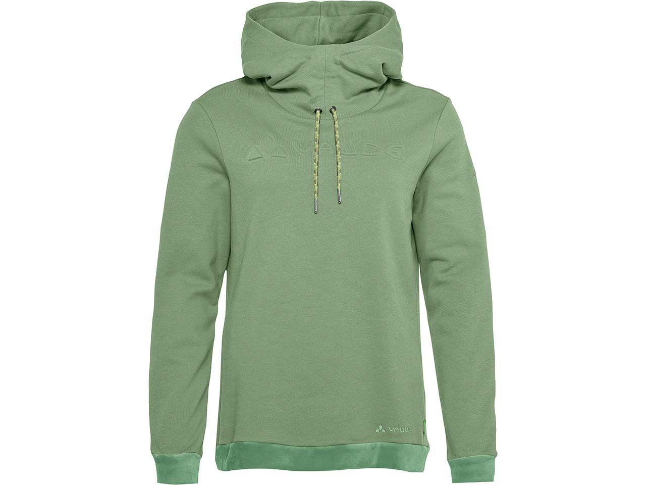 Bild von VAUDE Bio-Damen-Hoodie "Manukau III" mit weiter Kapuze, willow green, Gr. 36