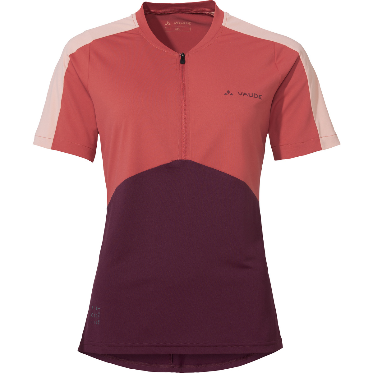 Bild von Vaude - Women's Altissimo Shirt II - Radtrikot Gr 40 rot/lila