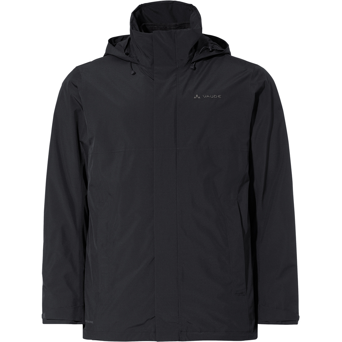 Bild von VAUDE 3-in-1 Funktionsjacke "Rosemoor", regulierbare Kapuze, für Herren, schwarz, XXL
