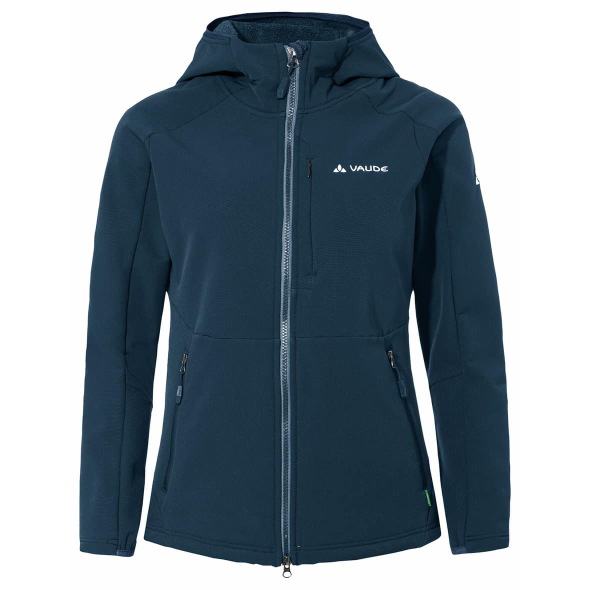 Bild von VAUDE Damen-Sturm-Fleecejacke "Elope" mit angerauhter Innenseite, dark sea, Gr. 40