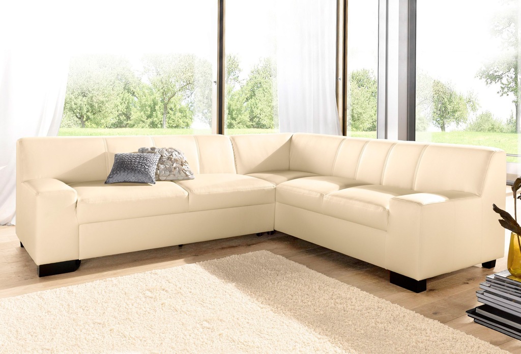 Bild von DOMO collection Ecksofa "Norma L-Form", wahlweise mit Bettfunktion