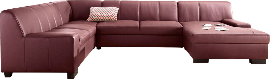 Bild von DOMO collection Wohnlandschaft "Norma Top U-Form", wahlweise mit Bettfunktion