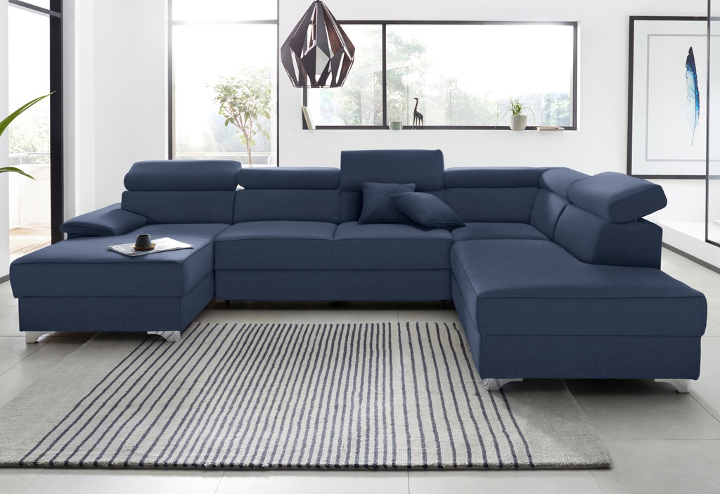Bild von DOMO collection Wohnlandschaft "Mira U-Form", wahlweise mit Bettfunktion und Bettkasten