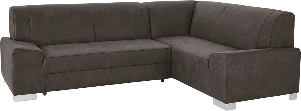 Bild von DOMO collection Ecksofa "Anzio L-Form", Wahlweise mit Bettfunktion und Federkern