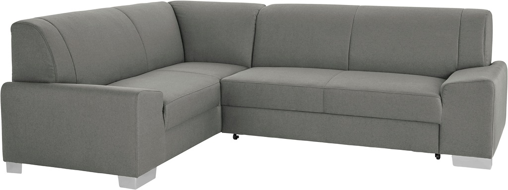 Bild von DOMO collection Ecksofa "Anzio L-Form", Wahlweise mit Bettfunktion und Federkern