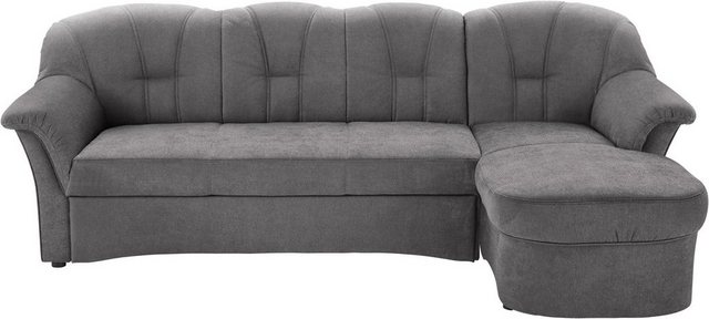 Bild von DOMO collection Ecksofa Papenburg L-Form, in großer Farbvielfalt, wahlweise mit Bettfunktion