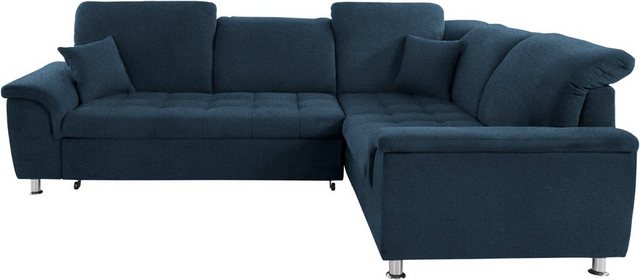 Bild von DOMO collection Ecksofa "Franzi L-Form", wahlweise mit Kopfteilverstellung (dann Breite: 275 cm)