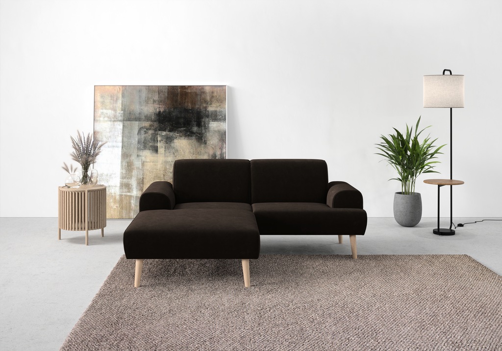 Bild von andas Ecksofa "Swift L-Form", Federkern-Polsterung, B/T/H: 192/83/176 cm